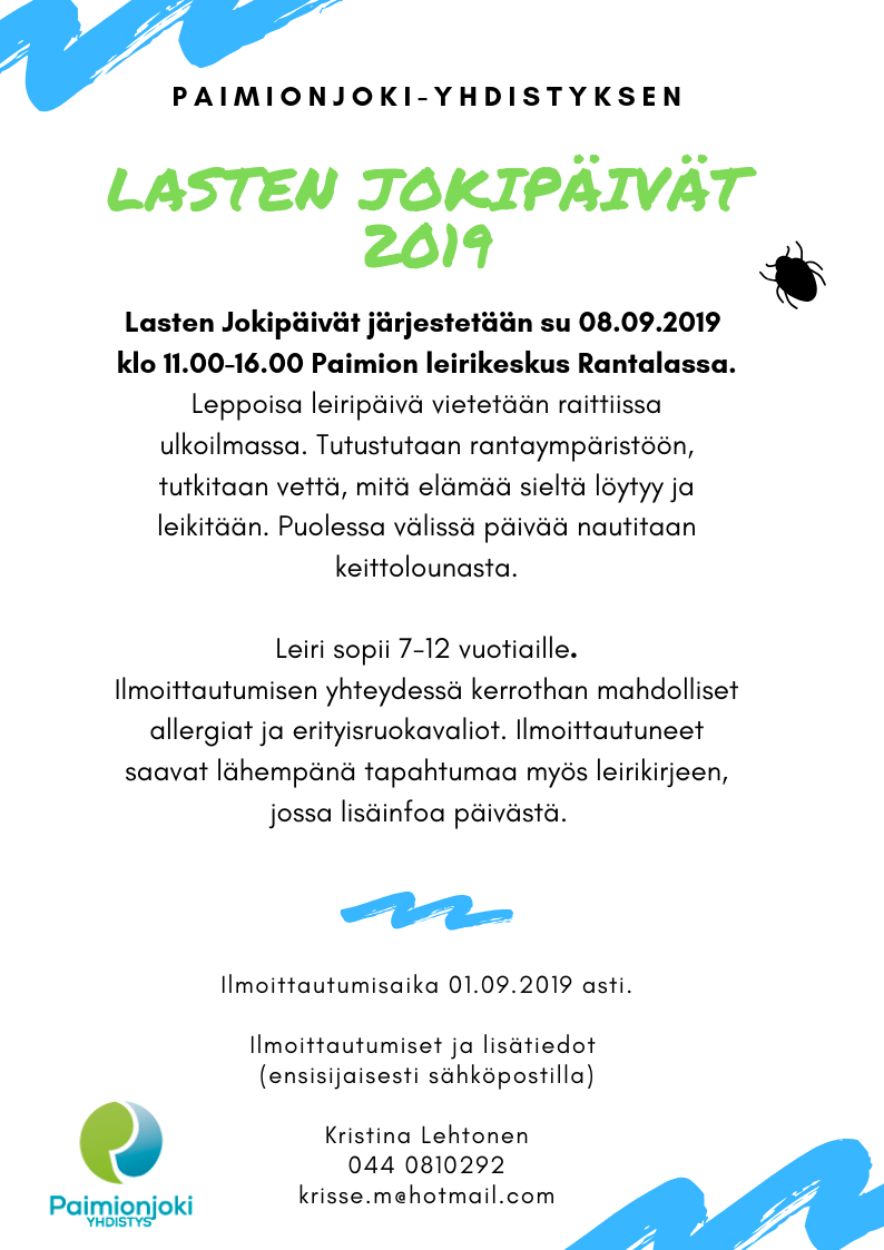 Lasten Jokipäivät 2019